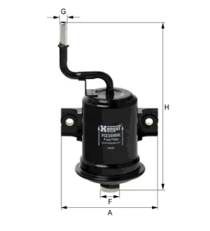 Топливный магистральный HENGST H235WK