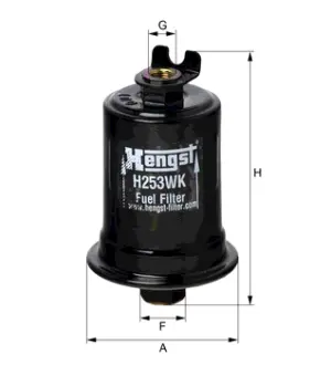 Топливный магистральный HENGST H253WK