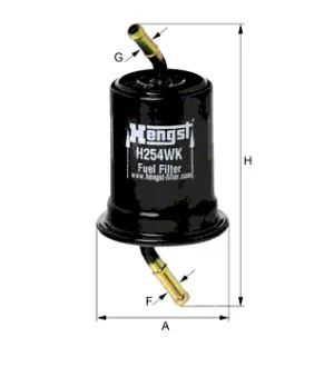 Топливный магистральный HENGST H254WK