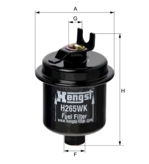 Топливный магистральный HENGST H265WK