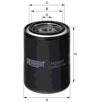 Системы охлаждения/Отделитель воды HENGST H26WF