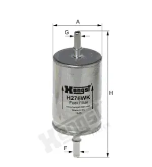 Топливный магистральный HENGST H276WK