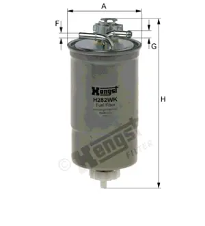 Топливный магистральный HENGST H282WK