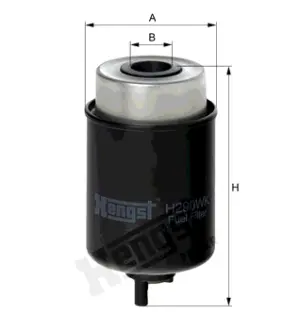 Fuel filter, water separator, element. Фильтр топливный, сепаратор, элемент HENGST H290WK