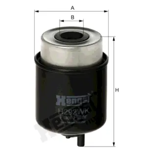 Fuel filter, water separator, element. Фильтр топливный сепаратор, элемент HENGST H292WK