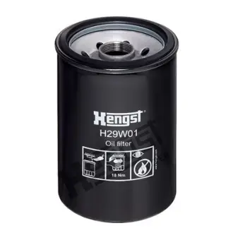 Oil filter, Spin-On. Фильтр масляный, накручиваемый HENGST H29W01