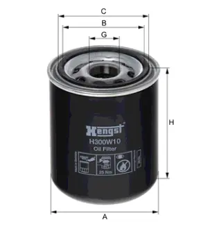 Фільтр гідравлічний HENGST H300W10