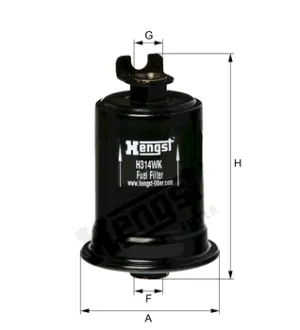 Топливный магистральный HENGST H314WK
