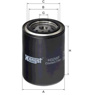 Системы охлаждения/Отделитель воды HENGST H32WF