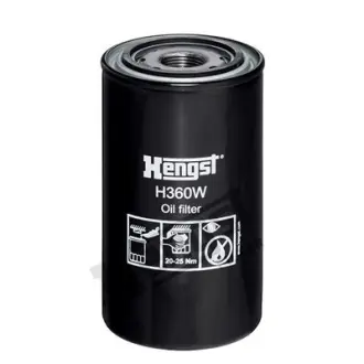 Фильтр масляный, вставка. Фільтр масляний, вставка. Oil filter, cartridge HENGST H360W