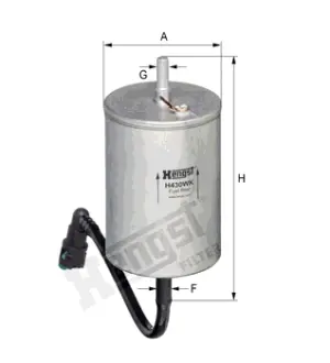 Магистральный топливный фильтр HENGST H430WK