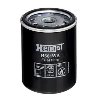 Fuel filter, Spin-On. Фильтр топливный, накручиваемый HENGST H561WK