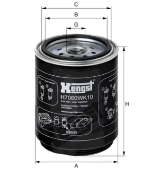 Фільтр HENGST H7060WK10
