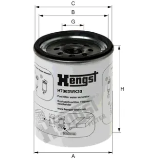 Топливный корпусный HENGST H7063WK30