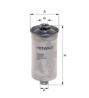 Топливный HENGST H83WK01