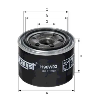 Масляный корпусный HENGST H96W02