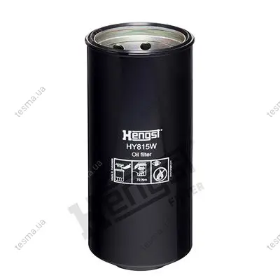 Hydraulic filter, Spin-On. Фильтр гидравлический, накручиваемый. Фільтр гідравлічний, накручуваний HENGST HY815W (фото 1)