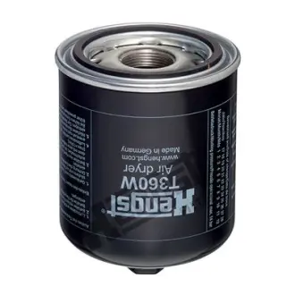 Air dryer, desiccant, Spin-On. Фильтр осушителя воздуха для пневмотормозов HENGST T360W