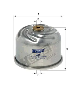 Масляный центрифуг. HENGST Z15D167