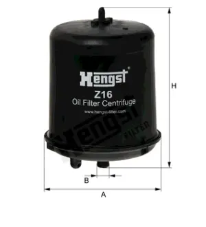 Фільтр масляний HENGST Z16D183
