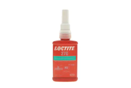 Фіксатор різьби LOCTITE 270 (зелений) 50 мл (високої фіксації) макс. діаметр різьби М20 HENKEL 1335896