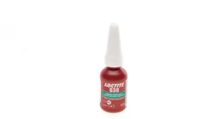 LOCTITE 638, 10ML Фіксатор анаеробний вал-втулковий (зелений) (високої фіксації)(проміжок 0.25) HENKEL 1803038