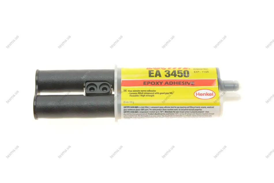 LOCTITE EA 3450, BC25ML Клей двокомпонентний для металу (замінено на 1886331) HENKEL 1897383 (фото 1)
