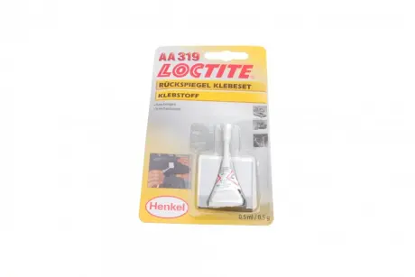 Клей для дзеркала заднього виду LOCTITE AA 319 набір 0,5г HENKEL 195908
