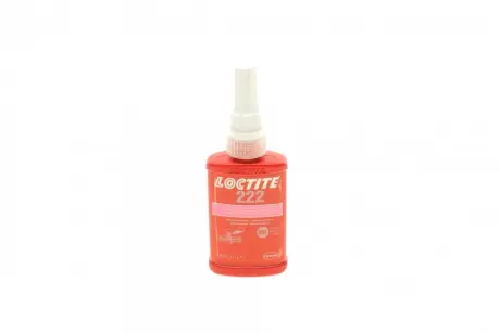 Фіксатор різьби LOCTITE 222 (розовий) 50 мл (низкой фіксації) HENKEL 245635