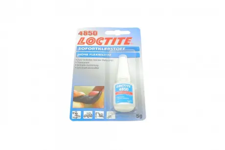 LOCTITE 4850, 5g Суперклей еластичний HENKEL 373352