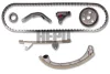 Комплект ГРМ (ланцюг + шестерня) DAIHATSU COPEN, EXTOL, MATERIA, SIRION, TERIOS, YRV TOYOTA YARIS 1.3 07.00- HEPU 210461 (фото 1)