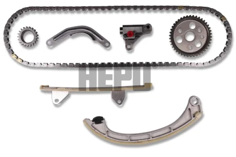 Комплект ГРМ (ланцюг + шестерня) DAIHATSU COPEN, EXTOL, MATERIA, SIRION, TERIOS, YRV TOYOTA YARIS 1.3 07.00- HEPU 210461