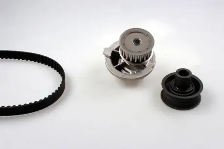 Водяной насос + комплект зубчатого ремня HEPU PK03370