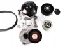 Водяной насос + комплект ручейковых ремней HEPU PK04211 (фото 1)
