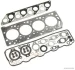 Комплект прокладок двигуна (верх) MITSUBISHI L200, PAJERO CLASSIC, PAJERO III, PAJERO SPORT I 2.5D 06.96- HERTH BUSS J1245093 (фото 1)