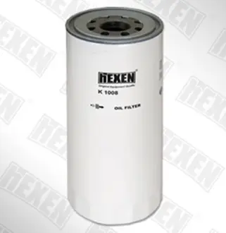 Фильтр масляный, накручиваемый. Фільтр масляний, накручуваний. Oil filter, Spin-On HEXEN K1008