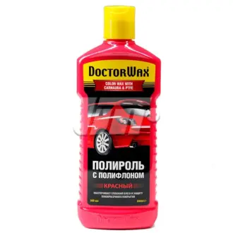 Цветная полироль с полифлоном. Красная, 300 мл HI-GEAR DW8417