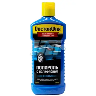 Цветная полироль с полифлоном. Синяя 300 мл HI-GEAR DW8441