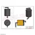 Fuel filter. Фильтр топливный HIFI FILTER BE1026 (фото 3)