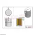 Fuel filter. Фильтр топливный HIFI FILTER BE7271 (фото 3)