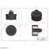 Воздушный фильтр FENDT(HIFI) HIFI FILTER FS291 (фото 2)