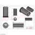 Air filter. Фильтр воздушный HIFI FILTER KA18116 (фото 3)