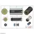 Fuel filter. Фильтр топливный HIFI FILTER KN40683 (фото 3)