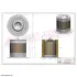 Air oil filter, separator. Фильтр воздушно масляный сепаратор HIFI FILTER OS5020 (фото 3)