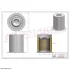 Air oil filter, separator. Фильтр воздушно масляный сепаратор HIFI FILTER OS5043 (фото 2)