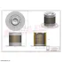 Air oil filter, separator. Фильтр воздушно масляный сепаратор HIFI FILTER OS5116 (фото 2)