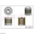 Air oil filter, separator. Фильтр воздушно масляный сепаратор HIFI FILTER OS5351 (фото 3)