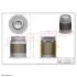 Air oil filter, separator. Фильтр воздушно масляный сепаратор HIFI FILTER OS779 (фото 2)