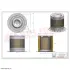 air oil filter, separator. фильтр воздушно масляный сепаратор HIFI FILTER OT2014 - фото 2