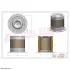 air oil filter, separator. фильтр воздушно масляный сепаратор HIFI FILTER OT2051 - фото 3